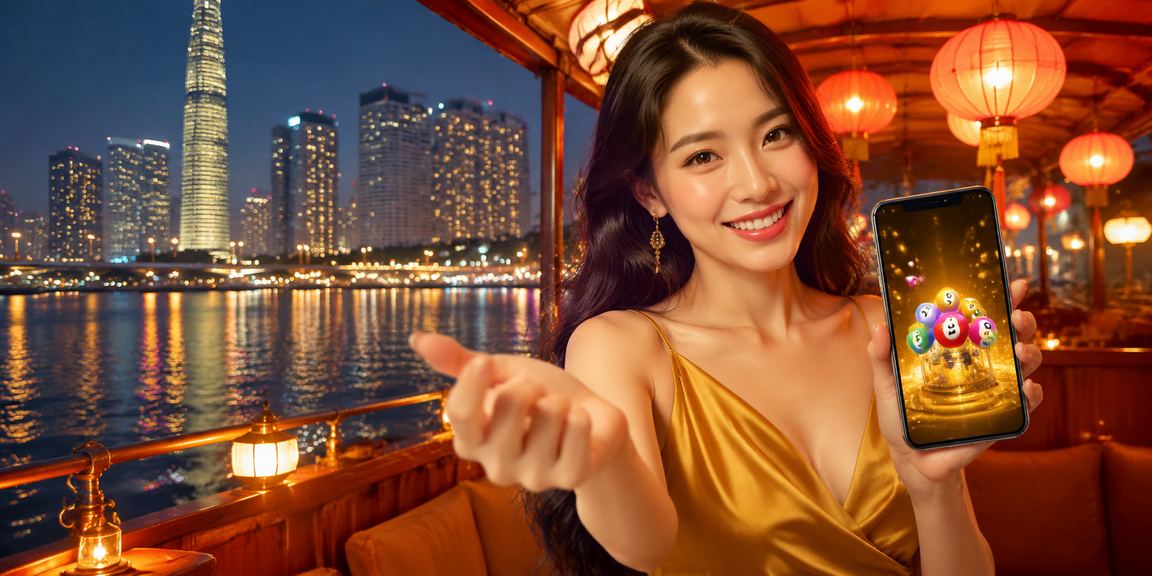 Người dân TP.HCM tham gia xổ số tại chợ đêm nhộn nhịp ánh đèn